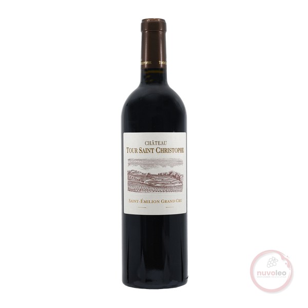 Château Tour Saint Christophe, Saint Émilion AC  GC 2021 (0,75 l)