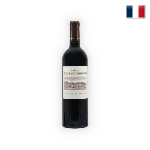 Château Tour Saint Christophe, Saint Émilion AC  GC 2021, 0,75 l