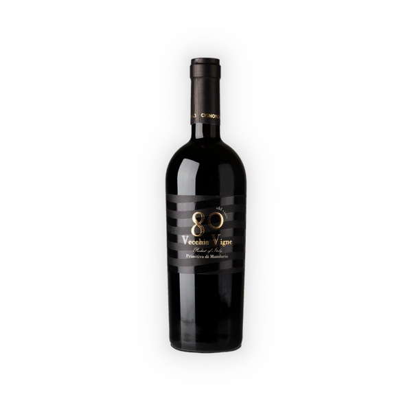 Cignomoro, Primitivo di Manduria DOP 80 Vecchie Vigne Primitivo 2022 (0,75 l)