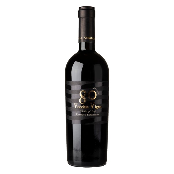[CIGN09022] Cignomoro, Primitivo di Manduria DOP 80 Vecchie Vigne Primitivo 2022 (0,75 l)