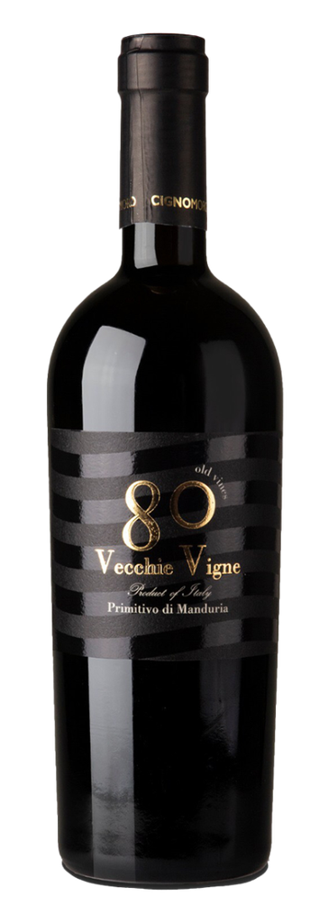 Cignomoro, Primitivo di Manduria DOP 80 Vecchie Vigne Primitivo 2022 (0,75 l)