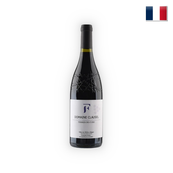 Domaine Clausel, Côtes du Rhône Villages AC Terre de Cure 2022, 0,75 l