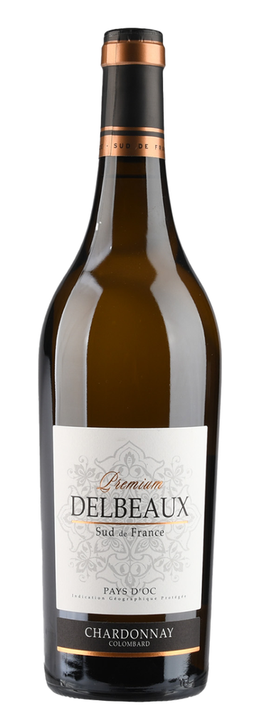 Delbeaux, Pays d'Oc IGP Premium Chardonnay-Colombard 2023 (0,75 l)