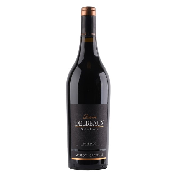[DELB05022] Delbeaux, Pays d'Oc IGP Réserve Merlot-Cabernet 2022 (0,75 l)