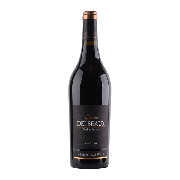 [DELB05023] Delbeaux, Pays d'Oc IGP Réserve Merlot-Cabernet 2023 (0,75 l)