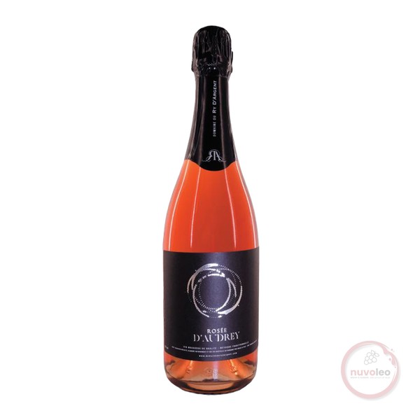 Domaine Du Ry d'Argent, Vin Mousseux de Qualité de Belgique Rosée d'Audrey 2018 (0,75 l)