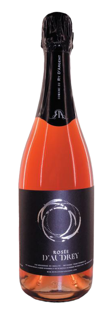 Domaine Du Ry d'Argent, Vin Mousseux de Qualité de Belgique Rosée d'Audrey 2018 (0,75 l)