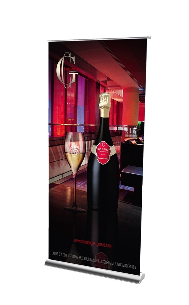 Champagne Gosset,  Roll up Banner