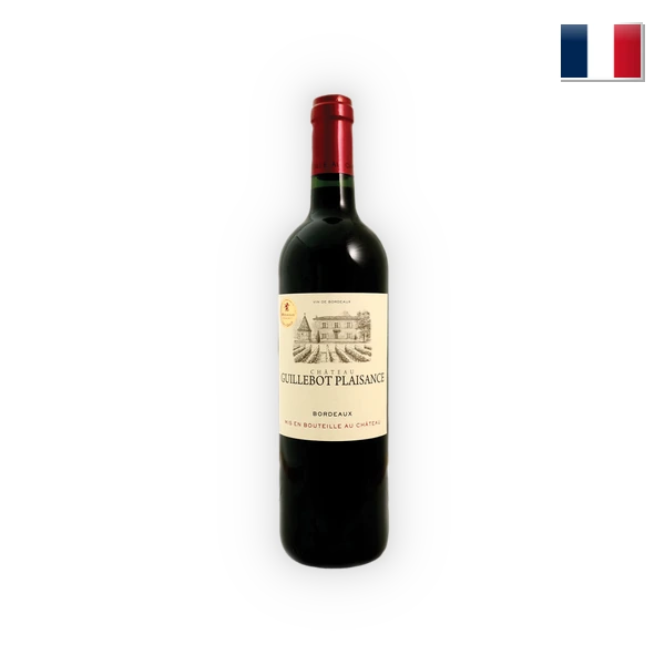 Château Guillebot Plaisance, Bordeaux AC 2022, 0,75 l