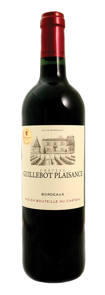 Château Guillebot Plaisance, Bordeaux AC 2022 (0,75 l)