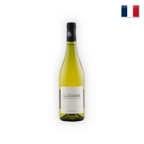 Domaine Lasserre, Coteaux de Béziers IGP Prestige Chardonnay 2023, 0,75 l