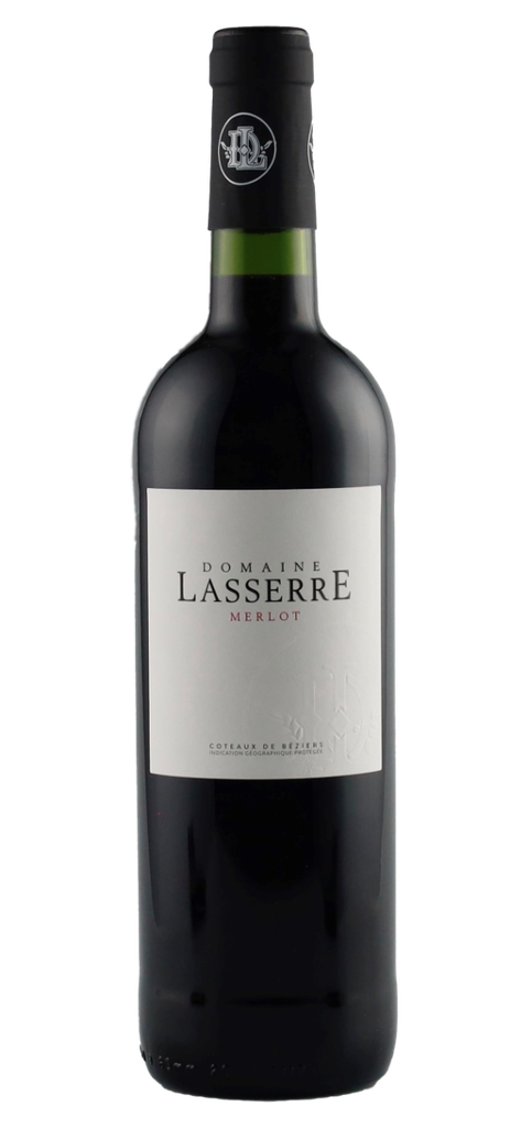 Domaine Lasserre, Coteaux de Béziers IGP Merlot 2023 (0,75 l)