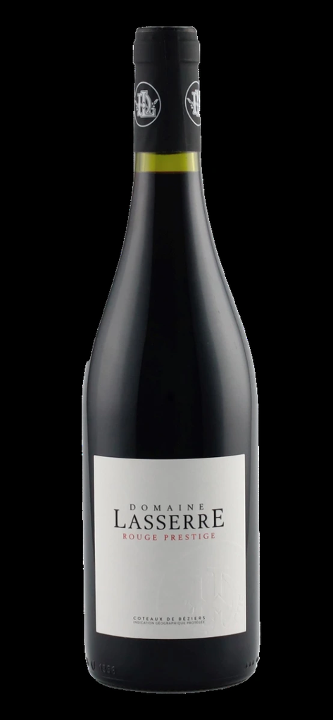 Domaine Lasserre, Coteaux de Béziers IGP Prestige Merlot-Cabernet 2023 (0,75 l)
