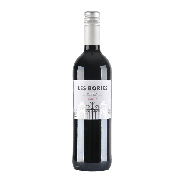 Les Bories, Pays d'Oc IGP Merlot 2022 (0,75 l)