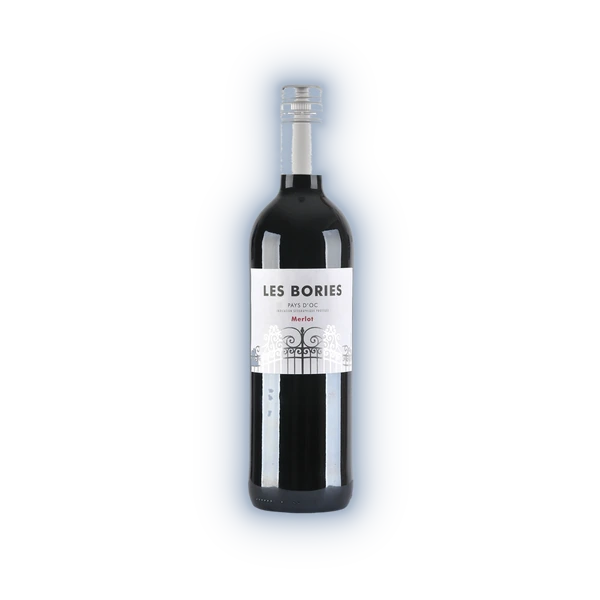 [MEDI17022] Les Bories, Pays d'Oc IGP Merlot 2022 (0,75 l)