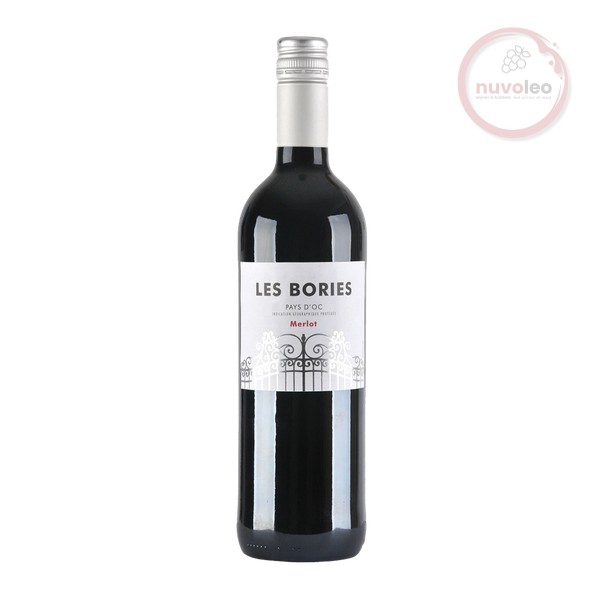 [MEDI17022] Les Bories, Pays d'Oc IGP Merlot 2022 (0,75 l)