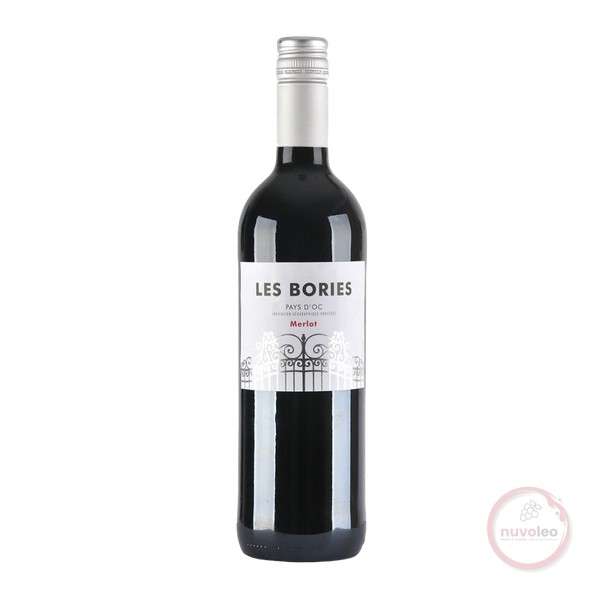 Les Bories, Pays d'Oc IGP Merlot 2022 (0,75 l)