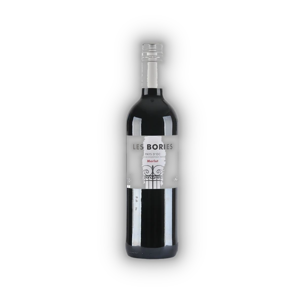 [MEDI17022] Les Bories, Pays d'Oc IGP Merlot 2022 (0,75 l)