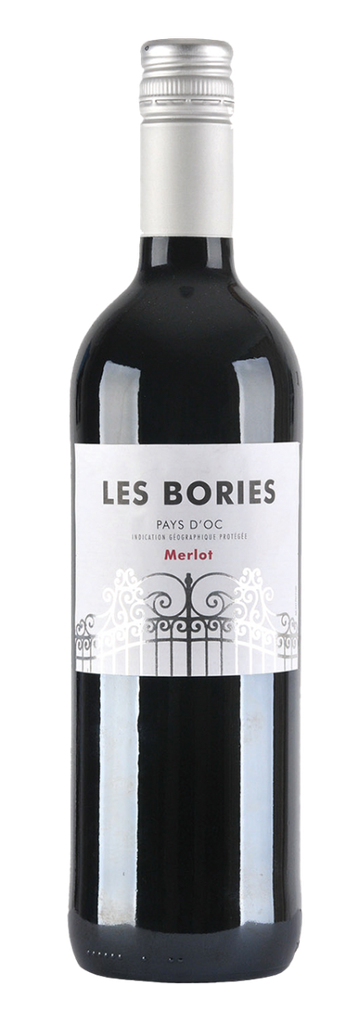 Les Bories, Pays d'Oc IGP Merlot 2022 (0,75 l)