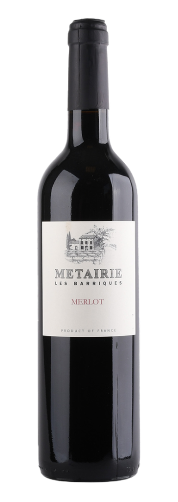 Métairie, Pays d'Oc IGP Les Barriques, Merlot 2022 (0,75 l)