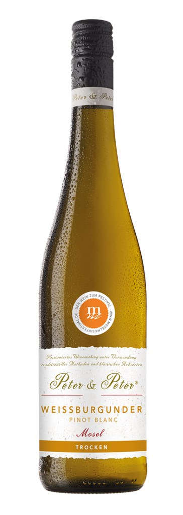 Peter & Peter, Mosel Weissburgunder Trocken 2023 (0,75 l)