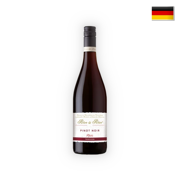 Peter & Peter, Pfalz Pinot Noir Trocken 2023, 0,75 l