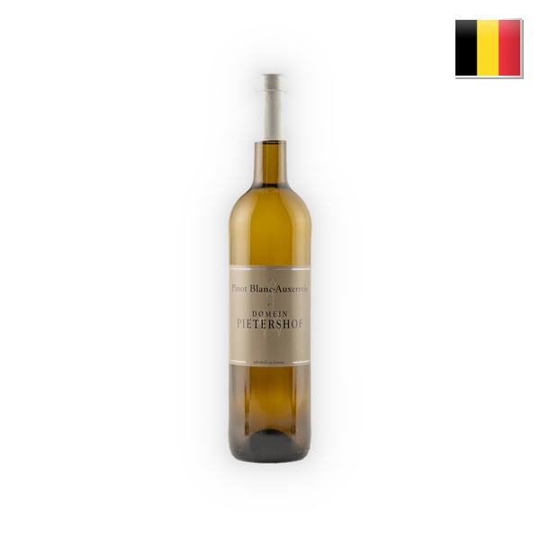 Pietershof, Vlaamse landwijn Pinot Blanc-Auxerrois 2022, 0,75 l
