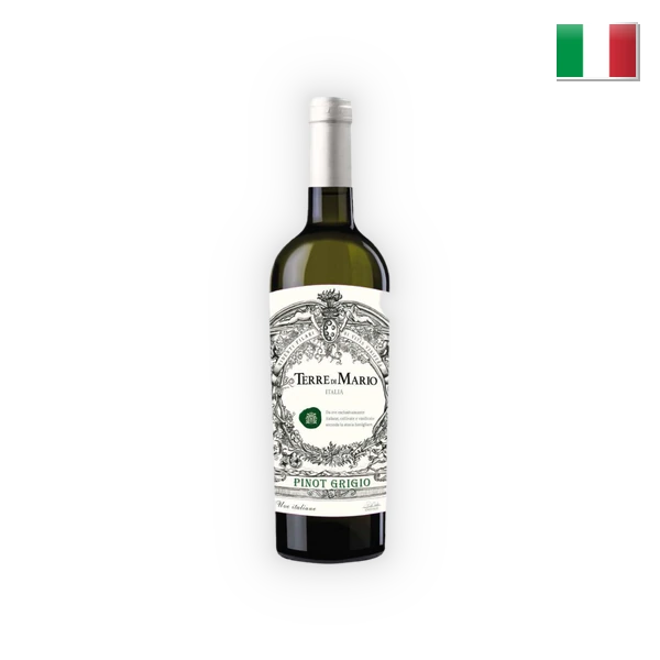 Progetti Agricoli, Terre di Chieti IGT Terre di Mario Pinot Grigio 2024, 0,75 l