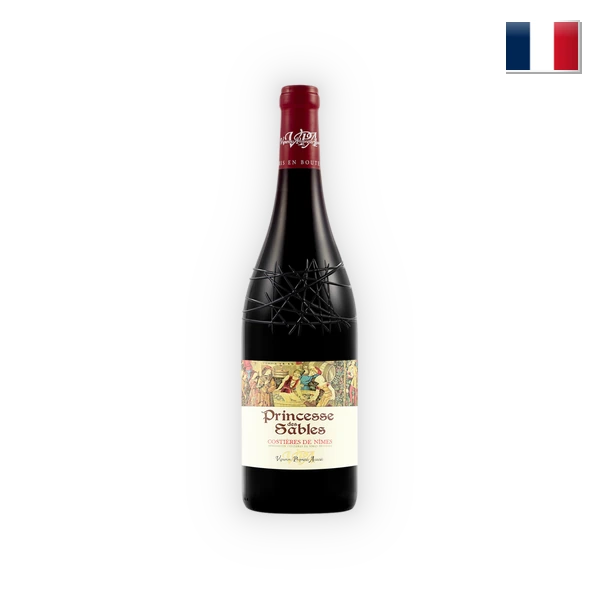 Princesse des Sables, Costières de Nimes AOP 2021, 0,75 l