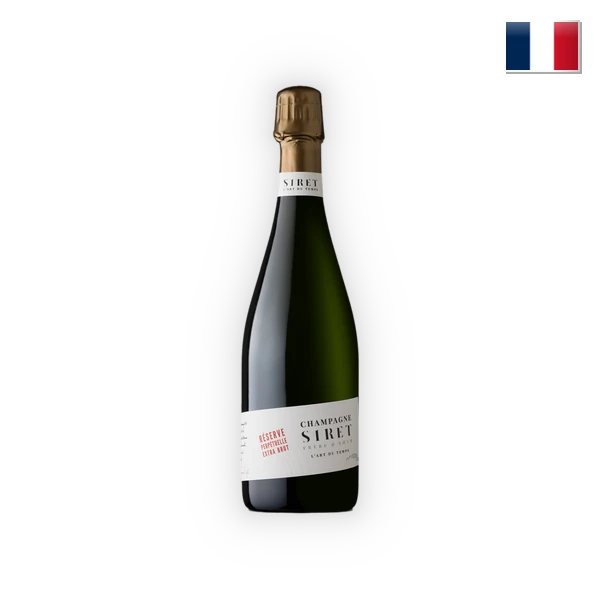 Champagne Siret, Champagne AC Reserve Perpetuelle Extra Brut, ed. 2017, 0,75 l