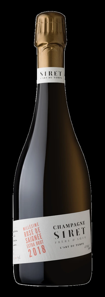 Champagne Siret, Champagne AC Rosé de Saignée Extra Brut 2018 (0,75 l)