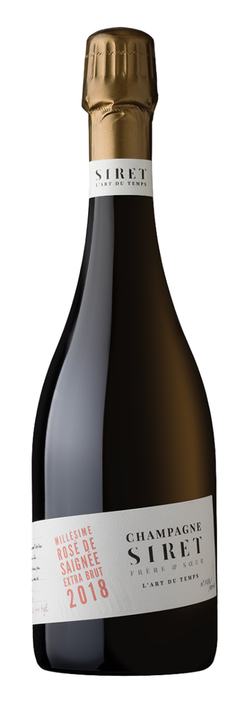 Champagne Siret, Champagne AC Rosé de Saignée Extra Brut 2018 (0,75 l)