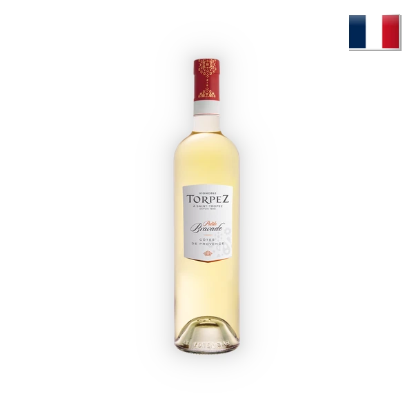 [TORP01000] Les Vignobles Torpez, Côtes de Provence AOP Petite Bravade Blanc, 0,75 l
