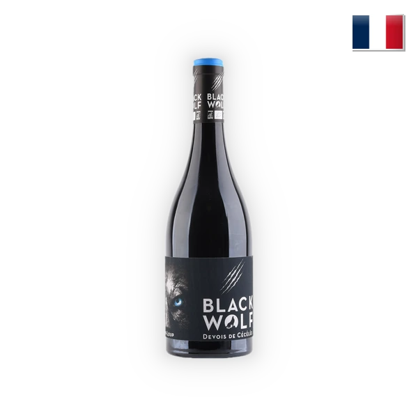 Vignobles Vellas, Pic-Saint-Loup AOP Black Wolf  BIO 2022, 0,75 l