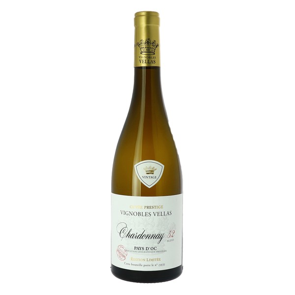 Vignobles Vellas, Pays d'Oc IGP Chardonnay, Blend 52 2024 (0,75 l)