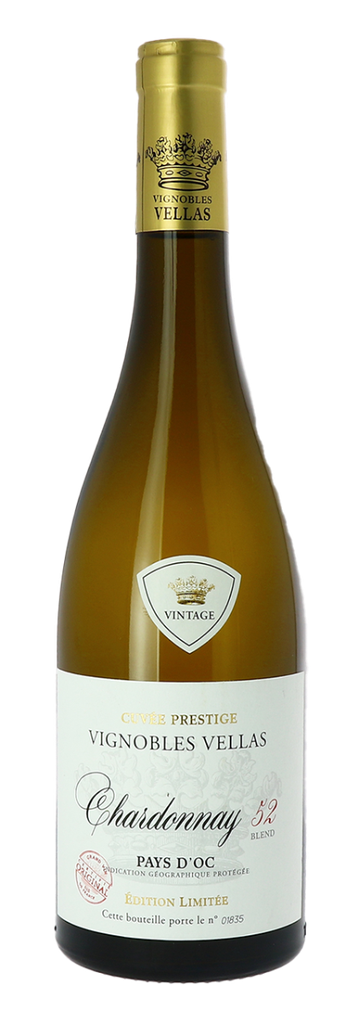 Vignobles Vellas, Pays d'Oc IGP Chardonnay, Blend 52 2024 (0,75 l)