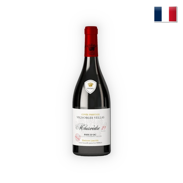 Vignobles Vellas, Pays d'Oc IGP Mourvedre, Blend 23 2024, 0,75 l