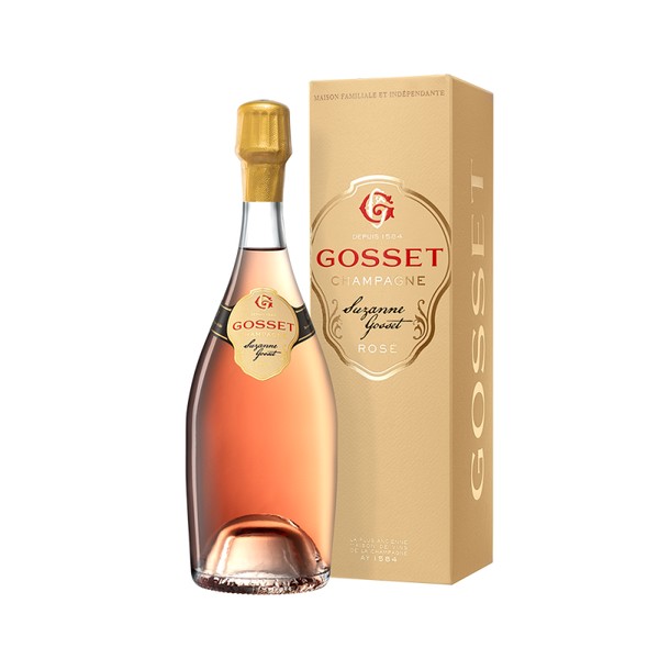 Champagne Gosset, Champagne AC Cuvée Suzanne Gosset, Rosé in giftbox (0,75 l)