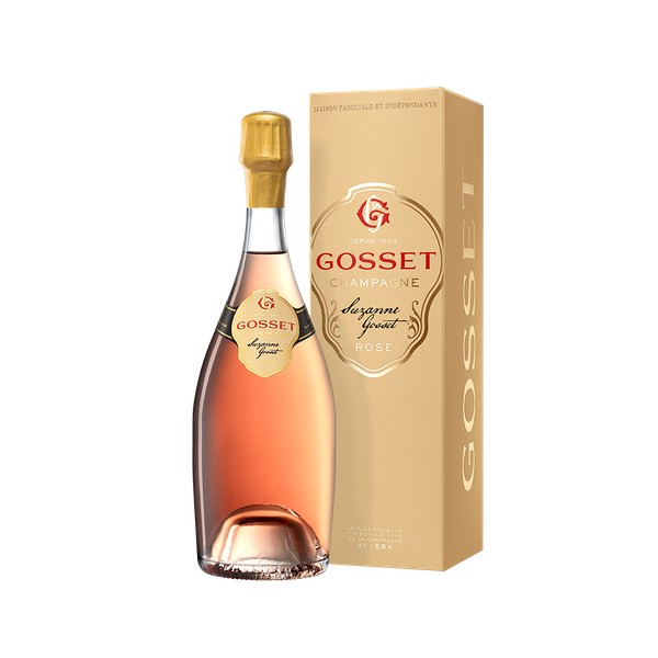 Champagne Gosset, Champagne AC Cuvée Suzanne Gosset, Rosé in giftbox