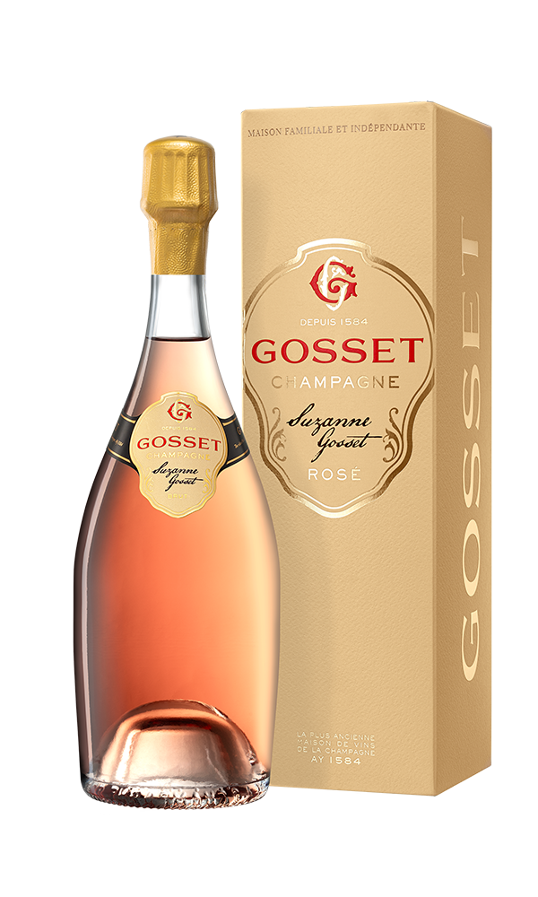 Champagne Gosset, Champagne AC Cuvée Suzanne Gosset, Rosé in giftbox (0,75 l)