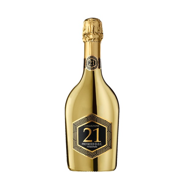 Vinicola Decordi, Prosecco DOC Extra Dry, Selezione 21, Gold Bottle 2024 (0,75 l)