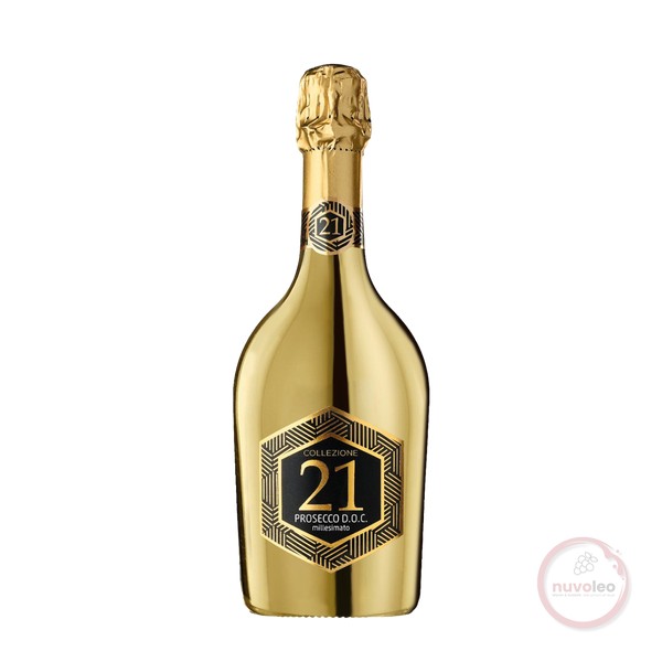 Vinicola Decordi, Prosecco DOC Extra Dry, Selezione 21, Gold Bottle 2024 (0,75 l)