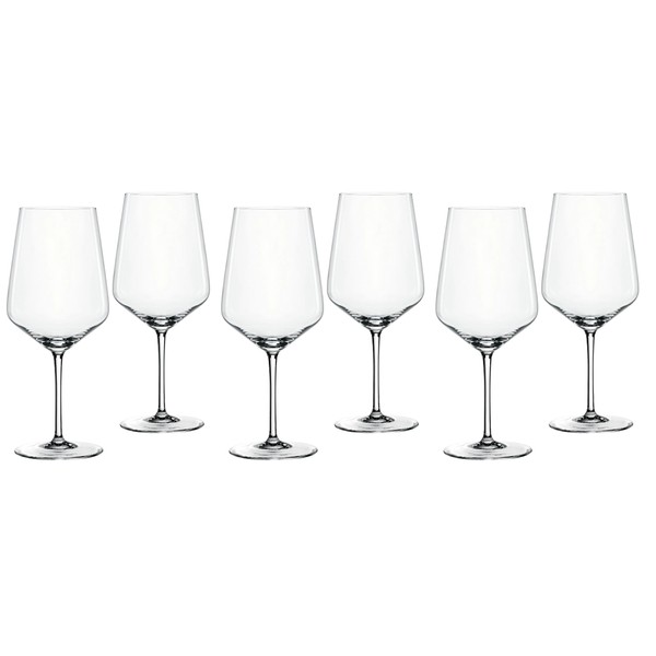 [NUVSPIEGELAUROOD] Spiegelau, Rode wijn glas - Doos met 4 glazen 630ml, kristal