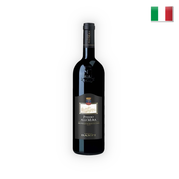 Banfi Srl, Brunello di Montalcino DOCG Castello Banfi, Poggio alle Mura 2017, 0,75 l