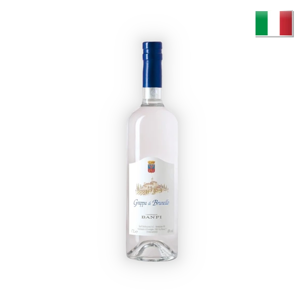 Banfi Srl,  Castello Banfi, Grappa di Brunello Capsula Blu, 0,7