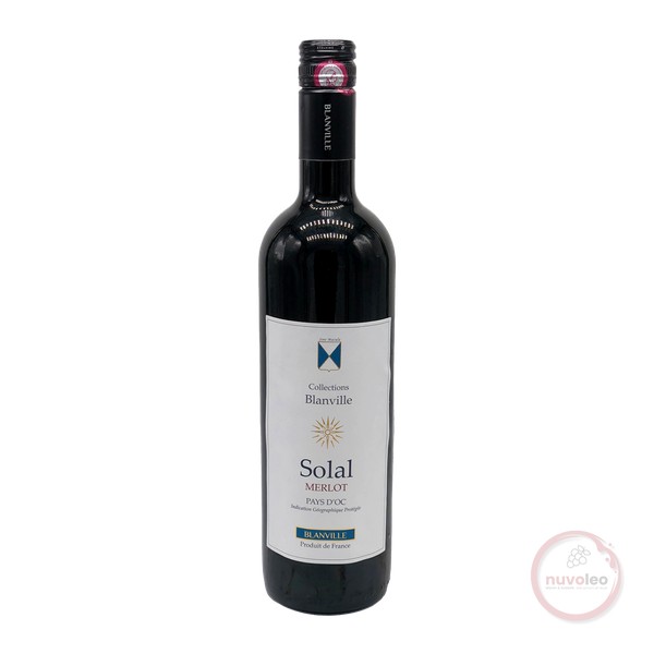 Château Haut-Blanville, Pays d'Oc IGP Solal, Merlot 2023 (0,75 l)