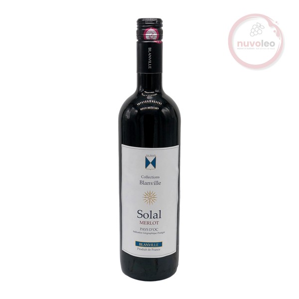 Château Haut-Blanville, Pays d'Oc IGP Solal, Merlot 2023 (0,75 l)