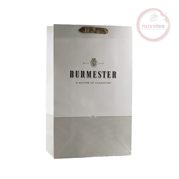 Burmester,  Papieren draagtas voor 3 flessen