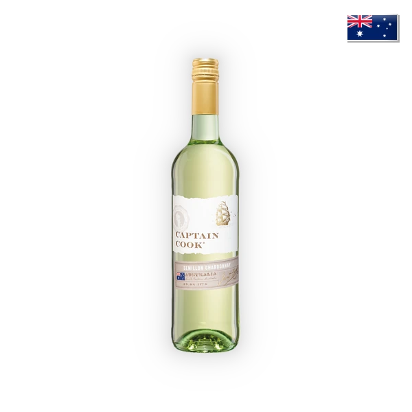 [COOK04024] Captain Cook, South Eastern Australia Semillon-Chardonnay 2024, 0,75 l