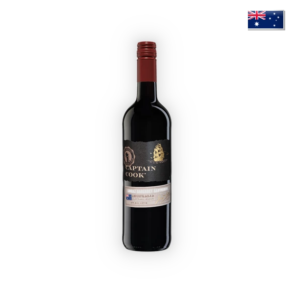 Captain Cook, South Eastern Australia Shiraz-Cabernet Sauvignon 2024, 0,75 l